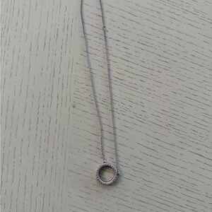 Pandora circle of Silver Necklace